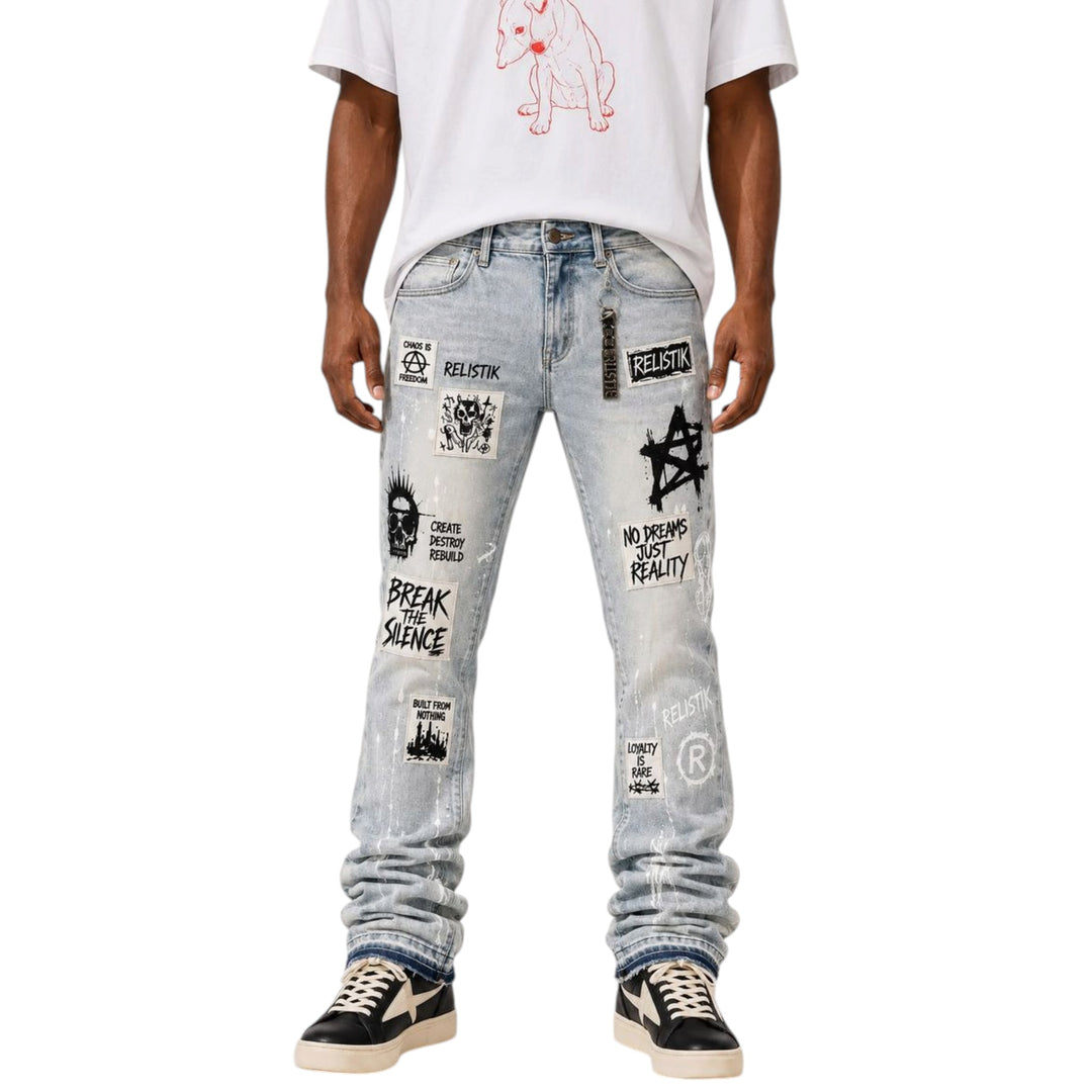 Reelistik RST-019 Break The Silence Slim Jean Tan Blue