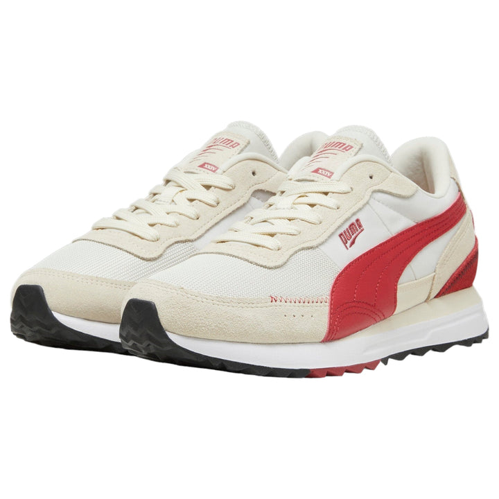 Puma Road Rider Sd Natural And Red Sneaker