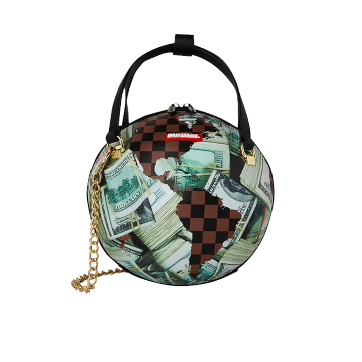 Sprayground MONEY BANKS GLOBE HANDBAG