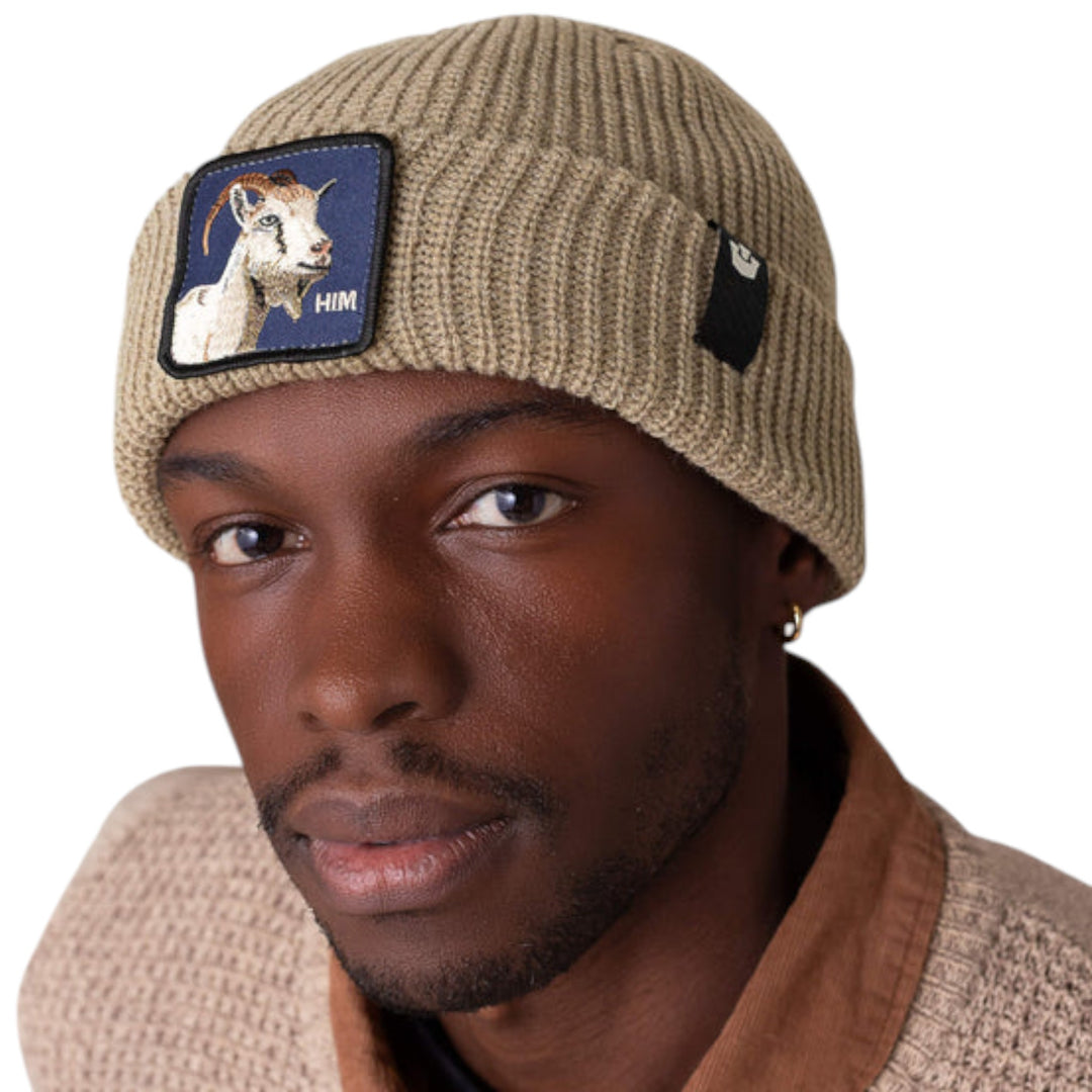 Goorin Bros. The Him Beanie Biscuit Khaki