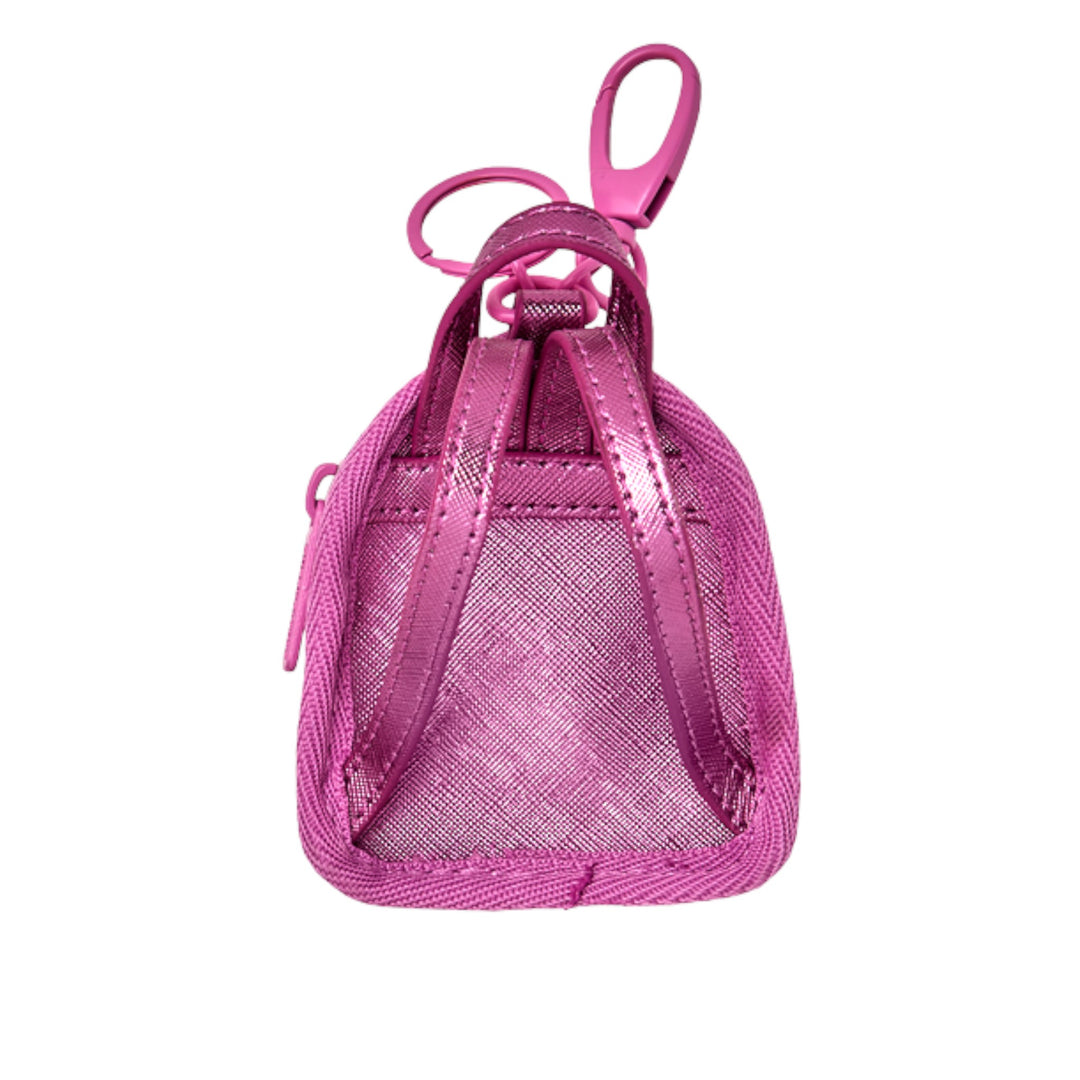 Sprayground METALLIC PINK METALLIC DRIP BACKPACK KEYCHAIN