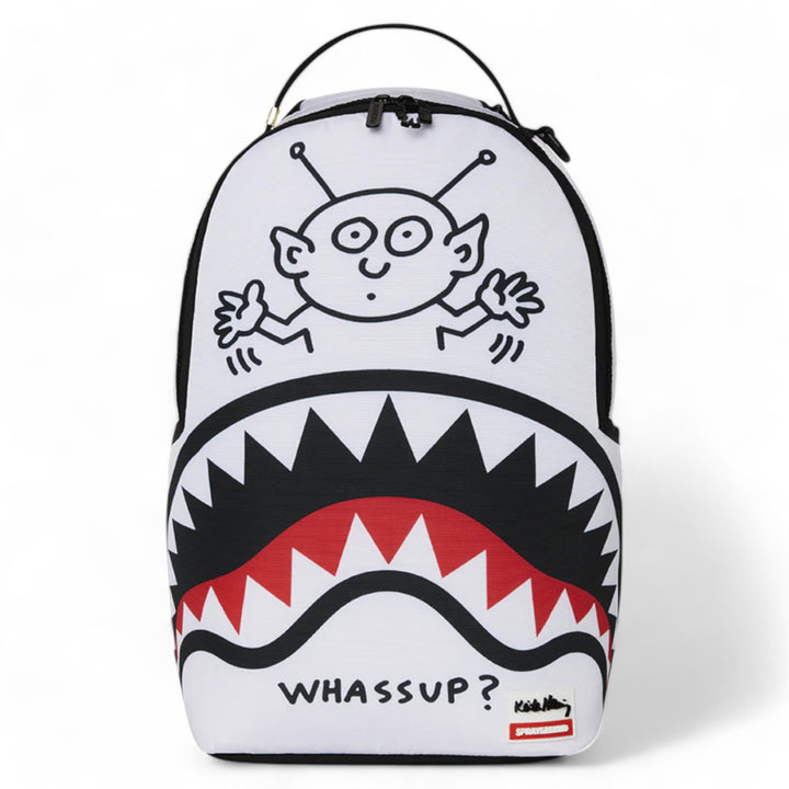 Sprayground Keith Harring Wassuo Alien Backbag