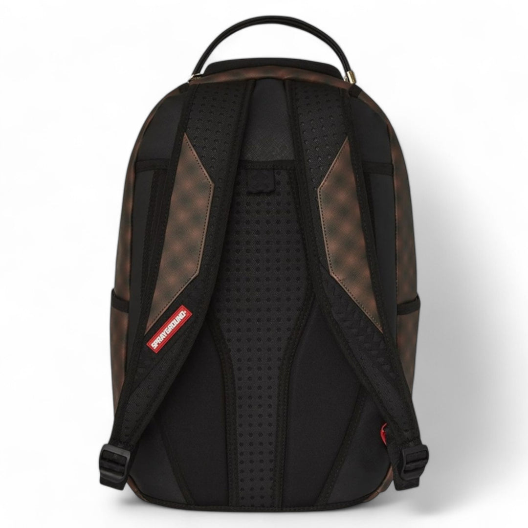 sprayground sharks in paris blur effect backpack