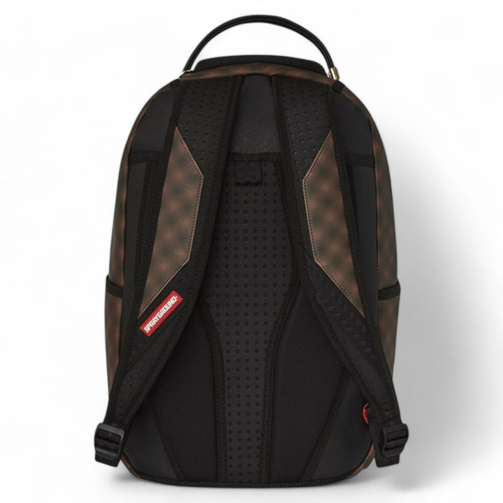 sprayground sharks in paris blur effect backpack