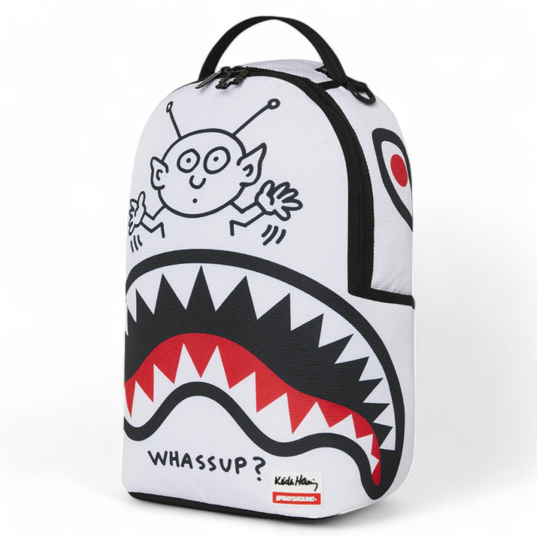 Sprayground Keith Harring Wassuo Alien Backbag