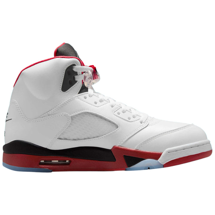 Air Jordan 5 Retro Fire Red Black Tongue