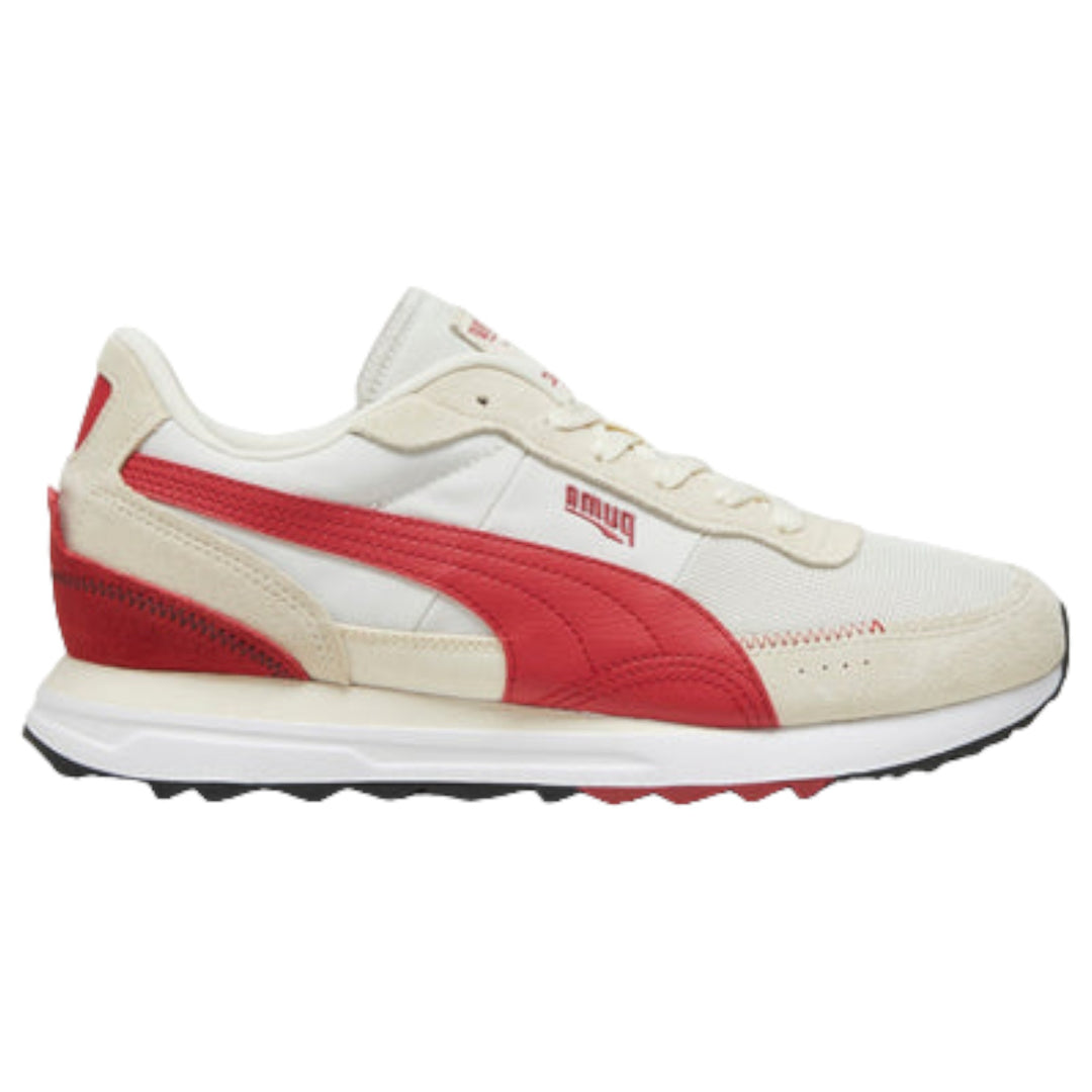 Puma Road Rider Sd Natural And Red Sneaker