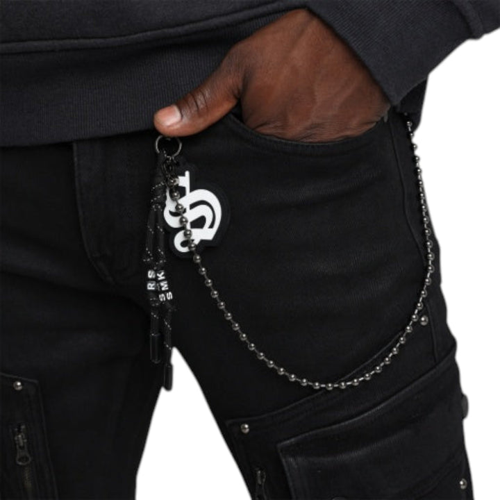 Smoke Rise Utility Jean Black