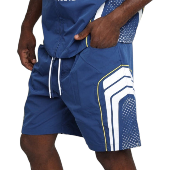 Smoke Rise Triumph Race Short Surf Blue