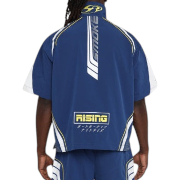 Smoke Rise Triumph Woven Shirt Surf Blue