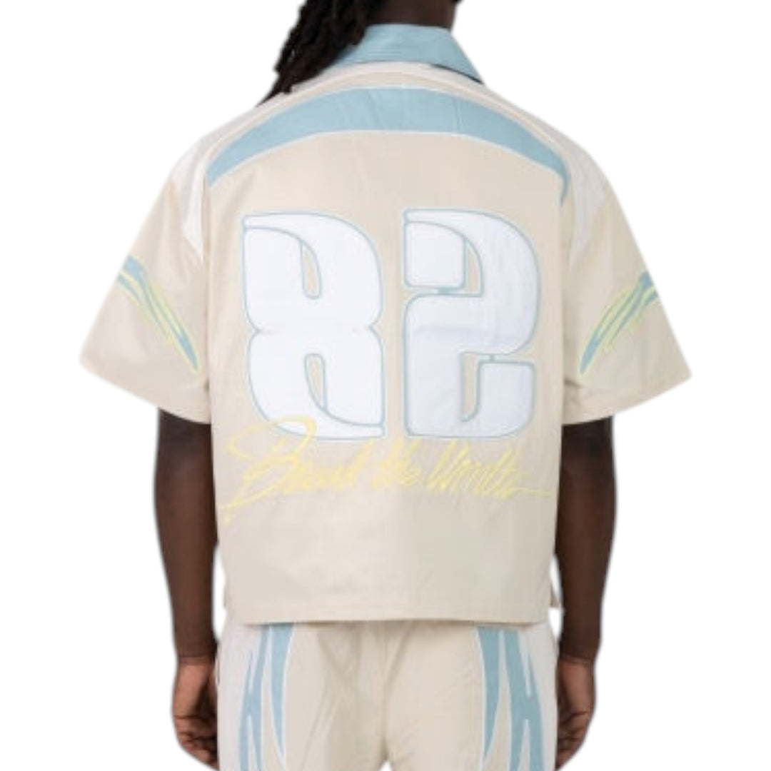 Smoke Rise Seize The Moment Button Up  Turquoise