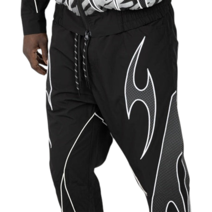 Smoke Rise Gear Shift Windbreaker Pant Black