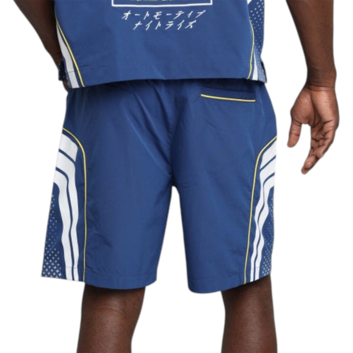 Smoke Rise Triumph Race Short Surf Blue