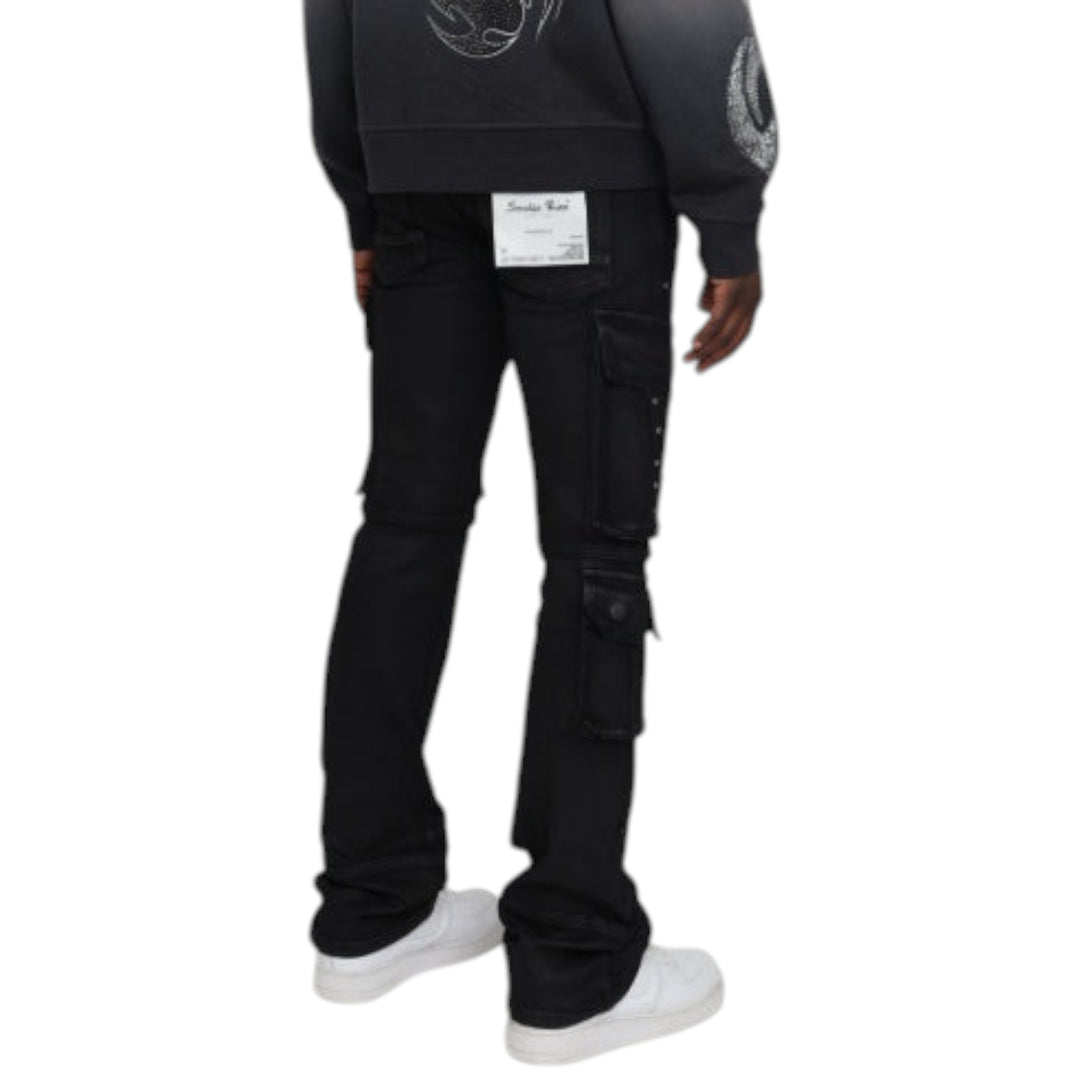 Smoke Rise Utility Jean Black