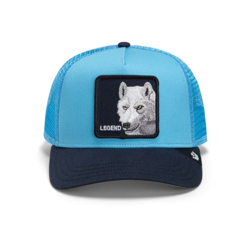 Goorin Bros. Legend Wolf Trucker Sky Aqua