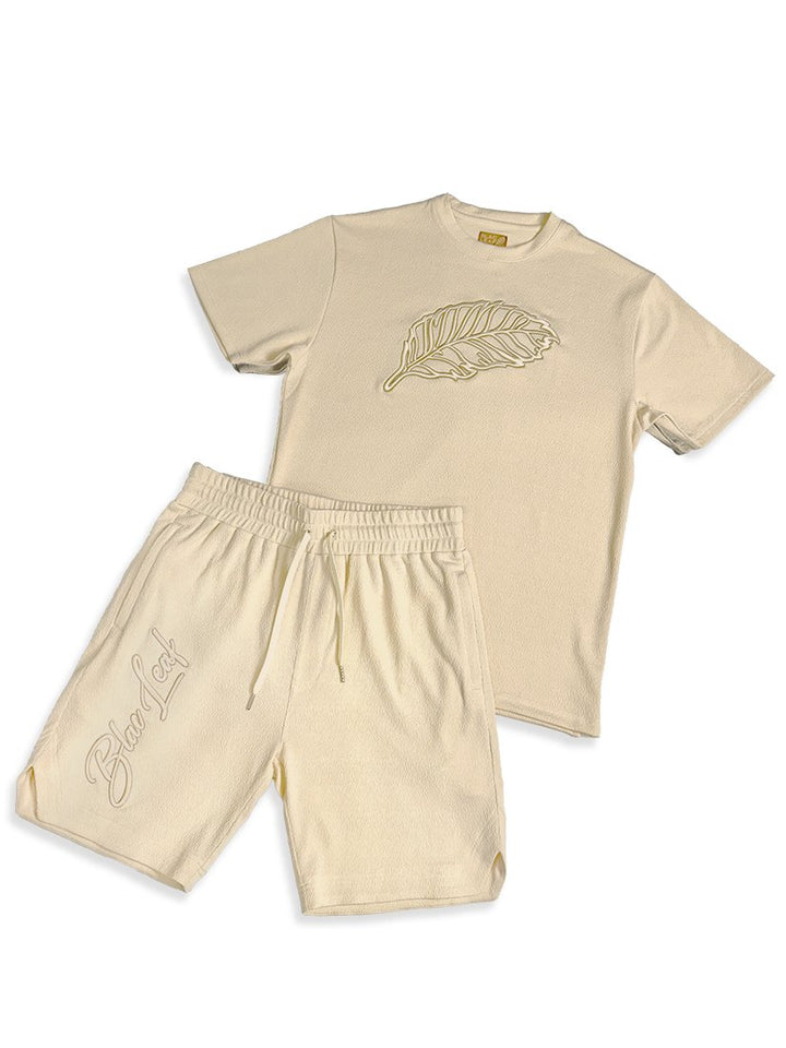 Blac Leaf Prestige Logo Leaf Shirt & Prestige Logo Leaf Short   Outfit Combo