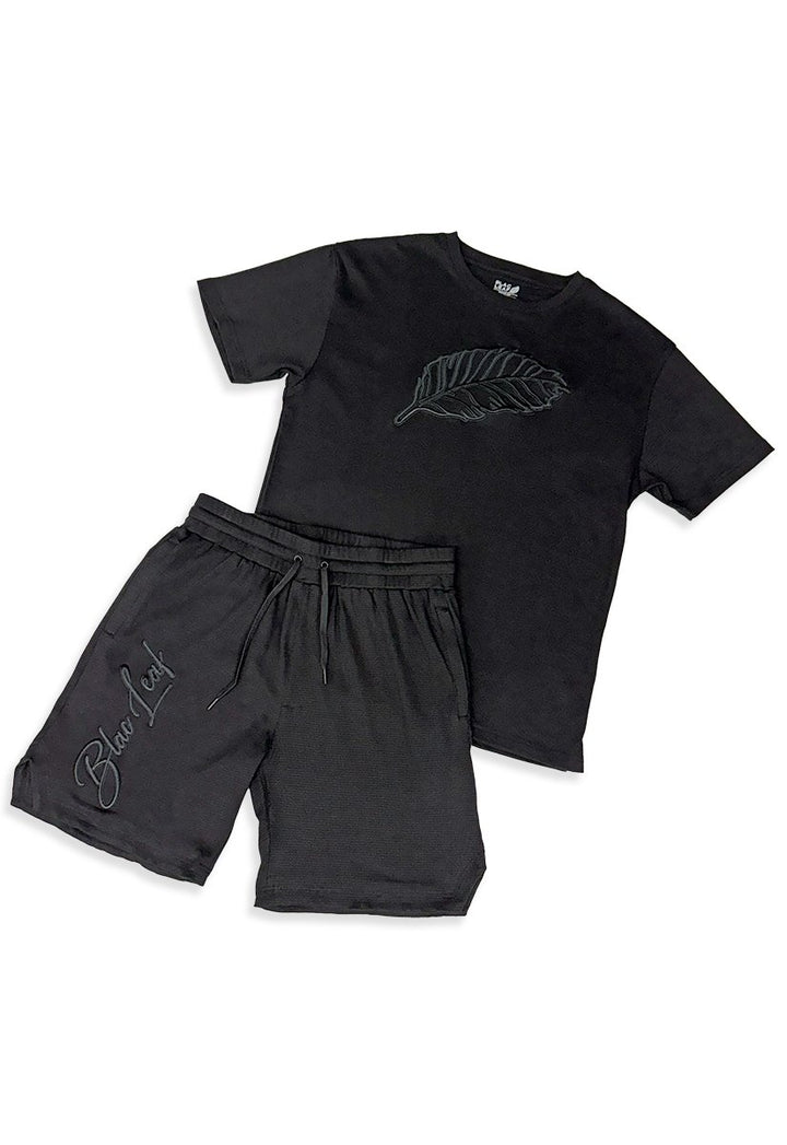 Blac Leaf Prestige Logo Leaf Shirt & Prestige Logo Leaf Short   Outfit Combo