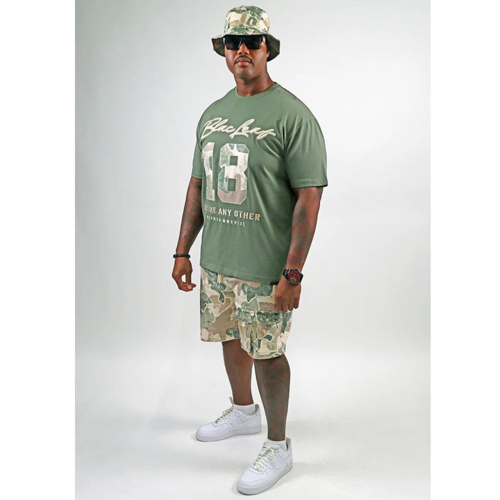 Blac Leaf Camo Bucket Hat & Purpose Above All Shirt Olive & Root in Purpose Camo Short Bundle