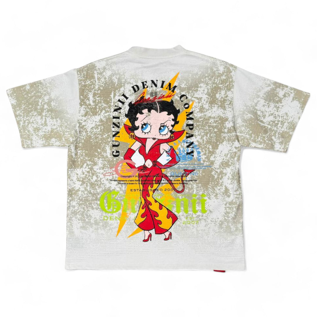 Gunzinii Betty Boop Tee Natural