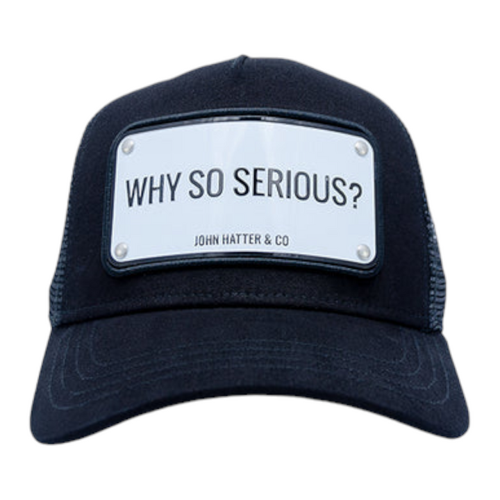 John Hatter & CO Why So Serious? Hat Black