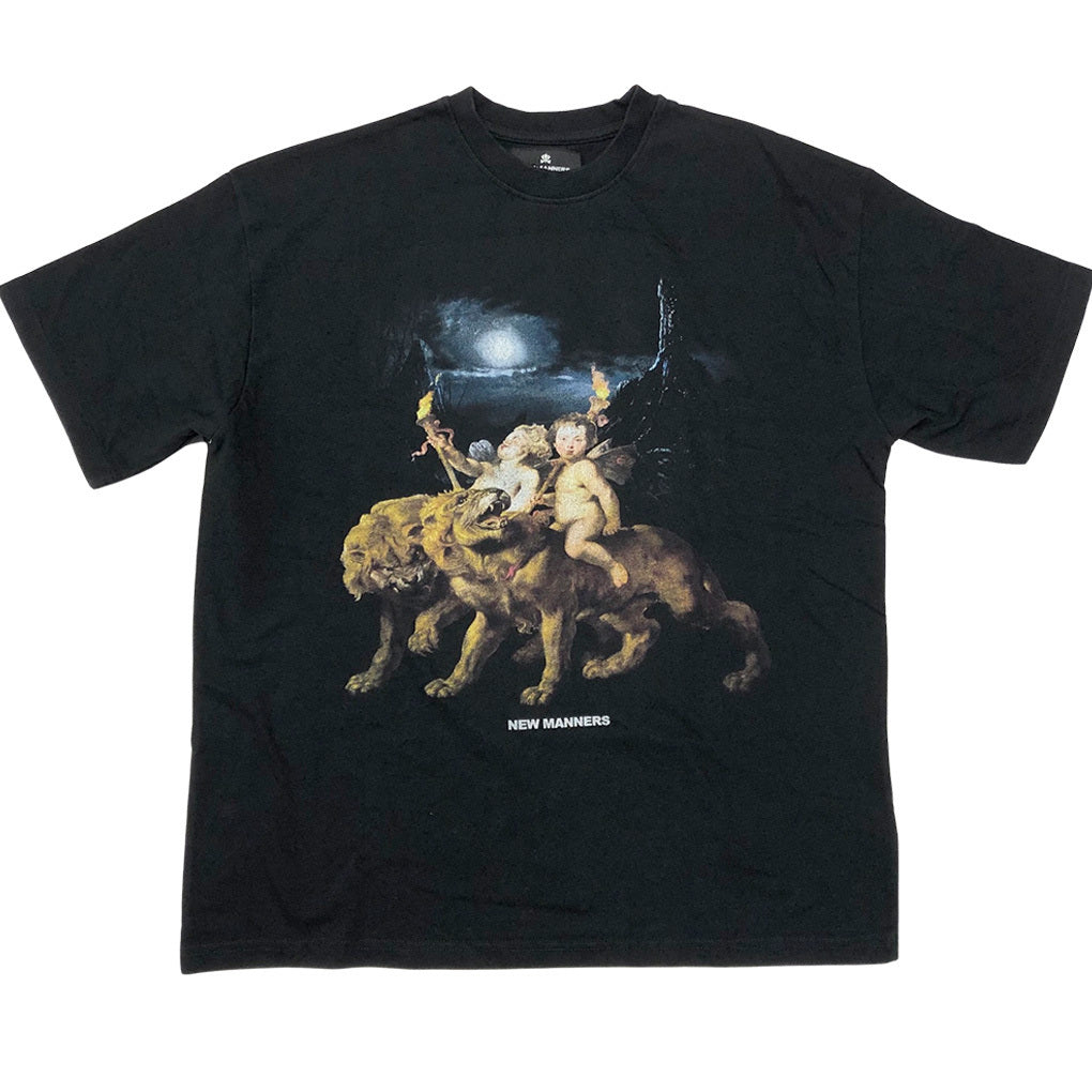 New Manner Angel And Lions Tee