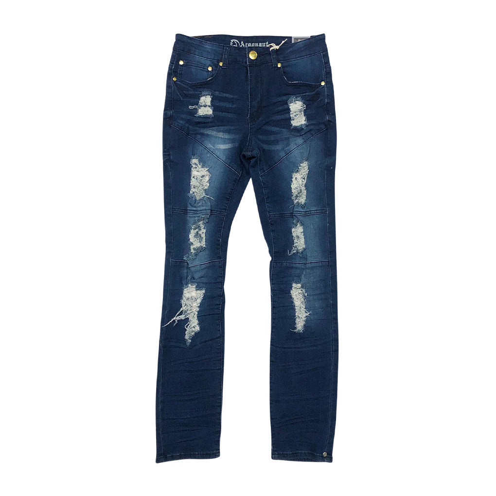 Argonaut Indigo Ripped Denim Jeans