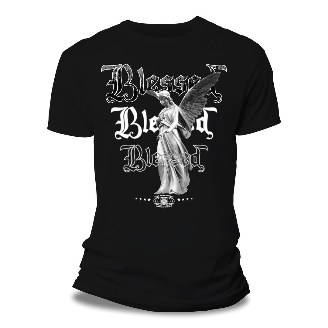Risq Takers Blessed T-Shirt Black