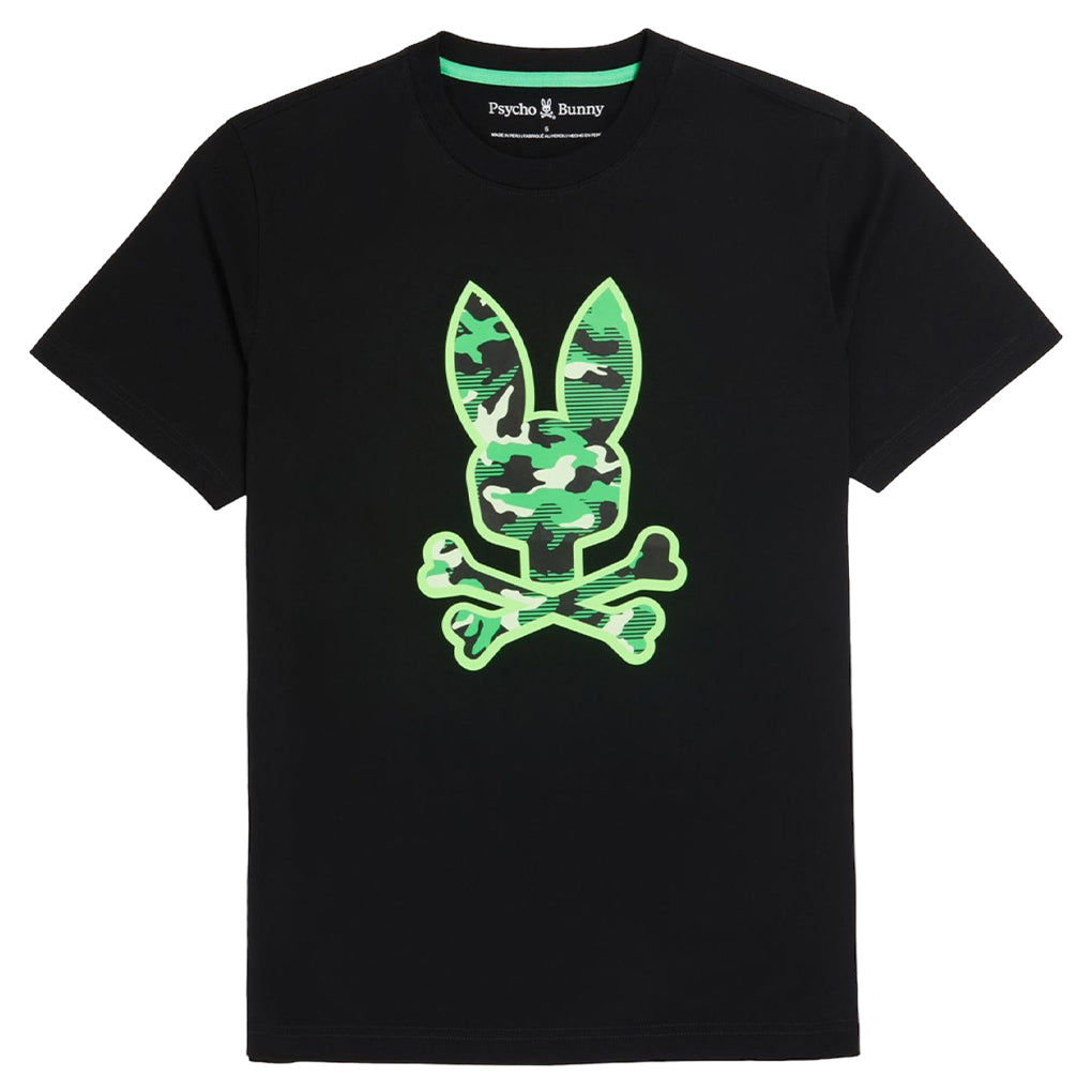 Psycho Bunny Rye Graphic Tee Green