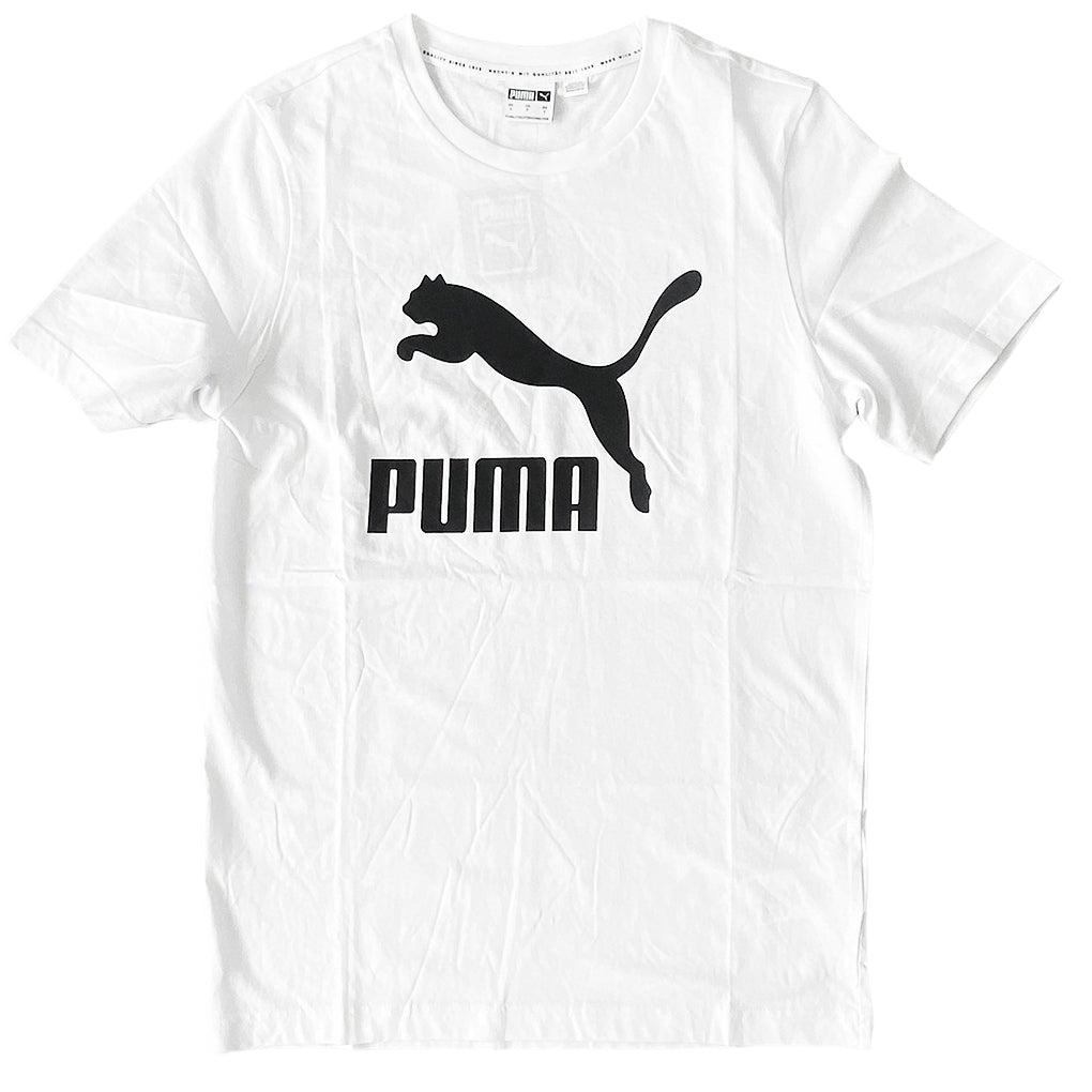 Puma Classics Logo Tee, White