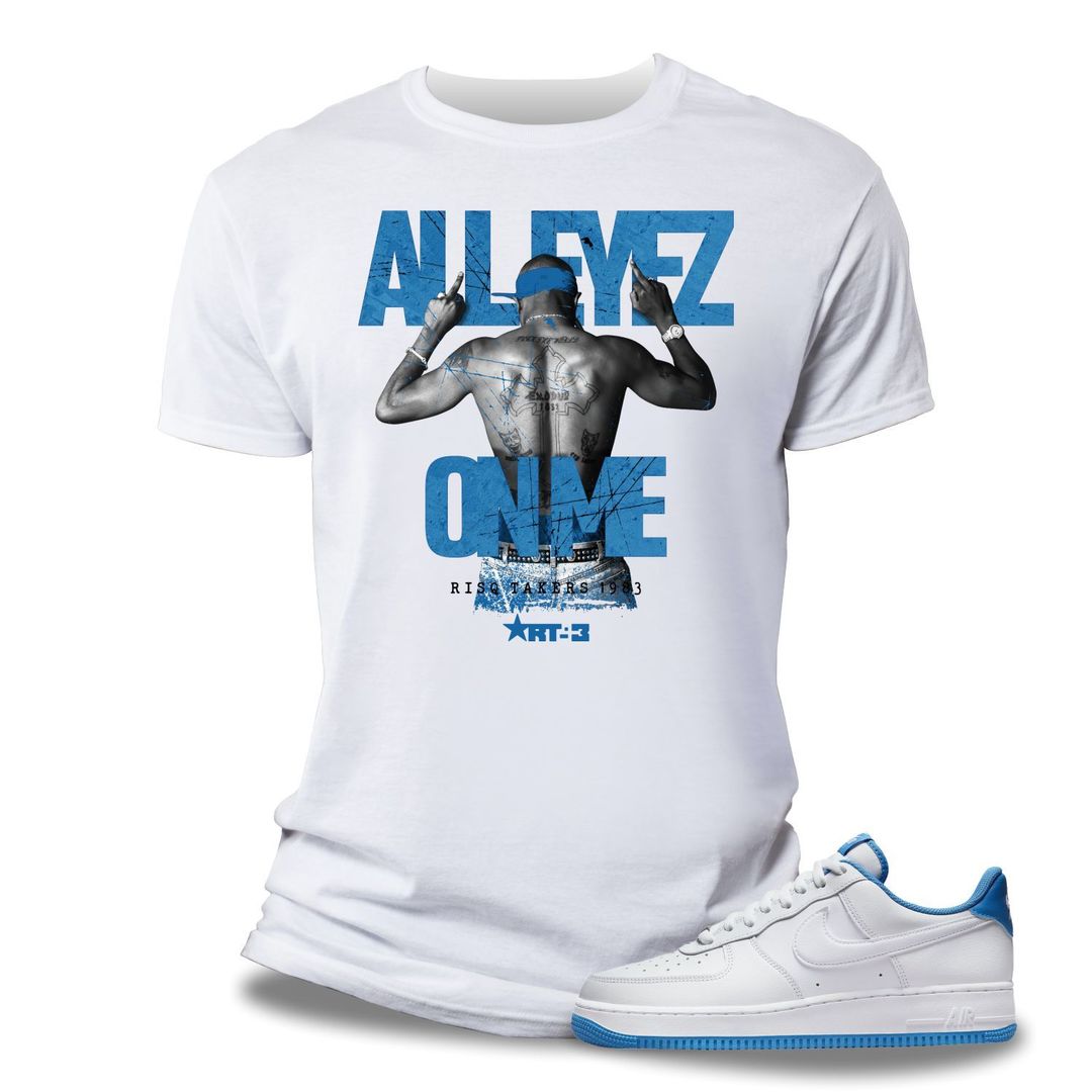 Risq Takers All Eyes On Me Tee Blue