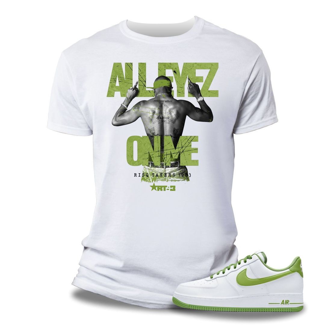 Risq Takers All Eyes On Me Tee Green
