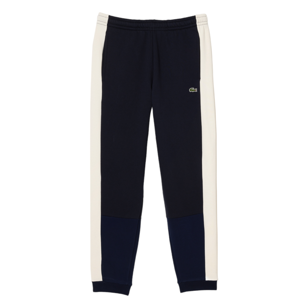 LACOSTE Regular Fit Colorblock Joggers NAVY