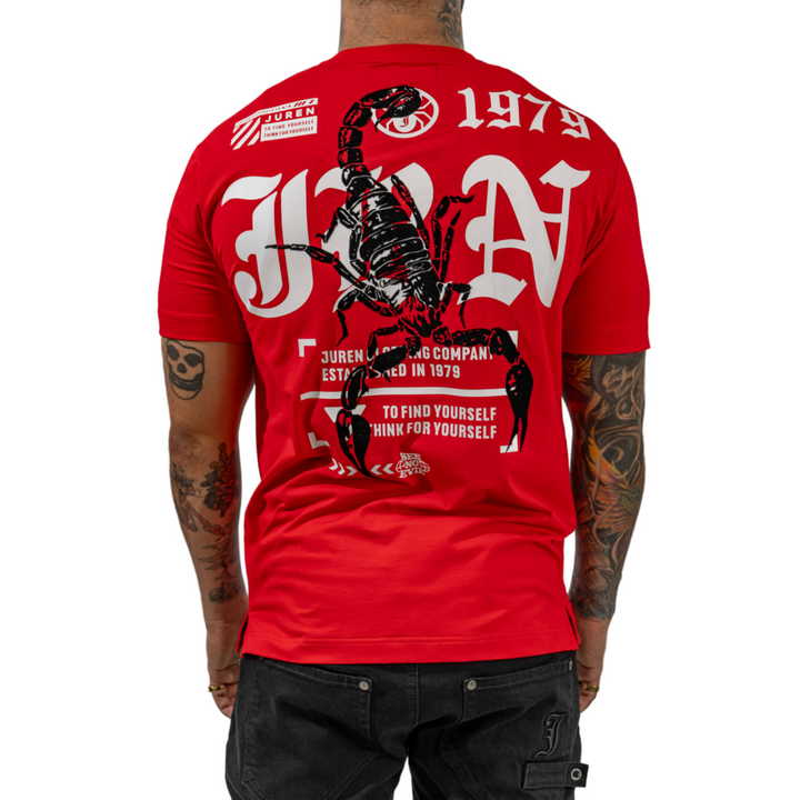 Juren Scorpion T-Shirt Red