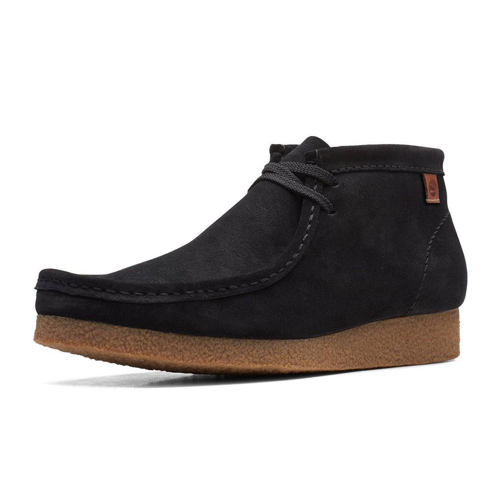 Clarks Shacre 2 Boot Black Suede