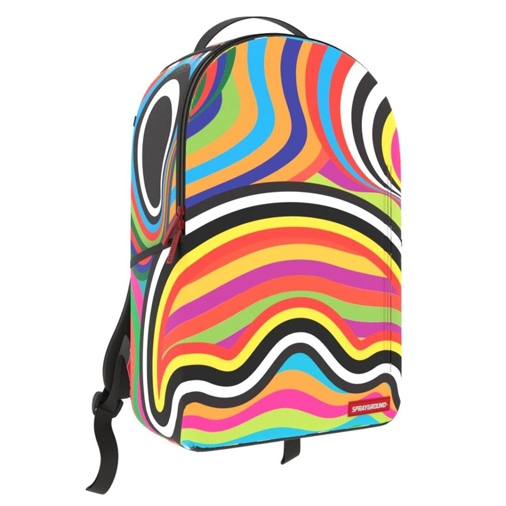 Sprayground Groovy Waves Backpack Purple Carpet Miami
