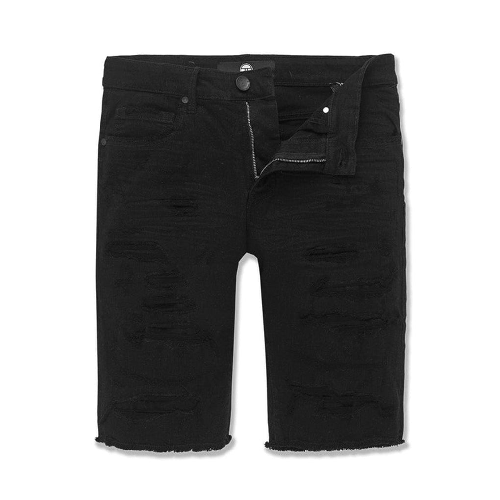 JORDAN CRAIG Twill Garment Dyed Shorts Black