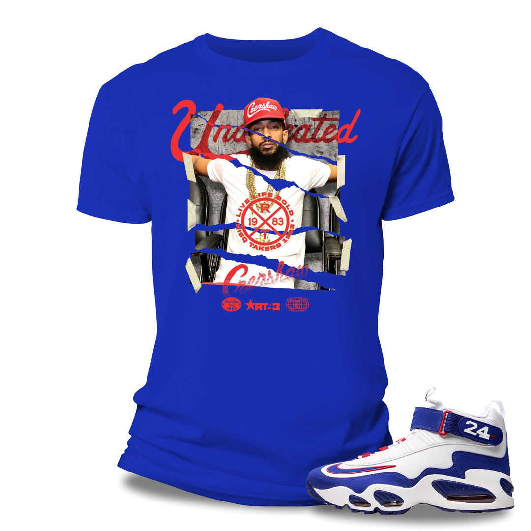 Risq Takers Undefeated T-Shirt Blue