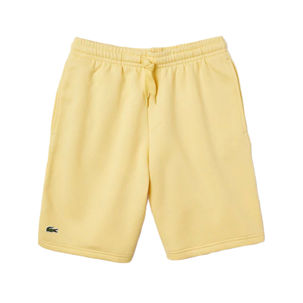 Lacoste Solid Color Shorts Yellow
