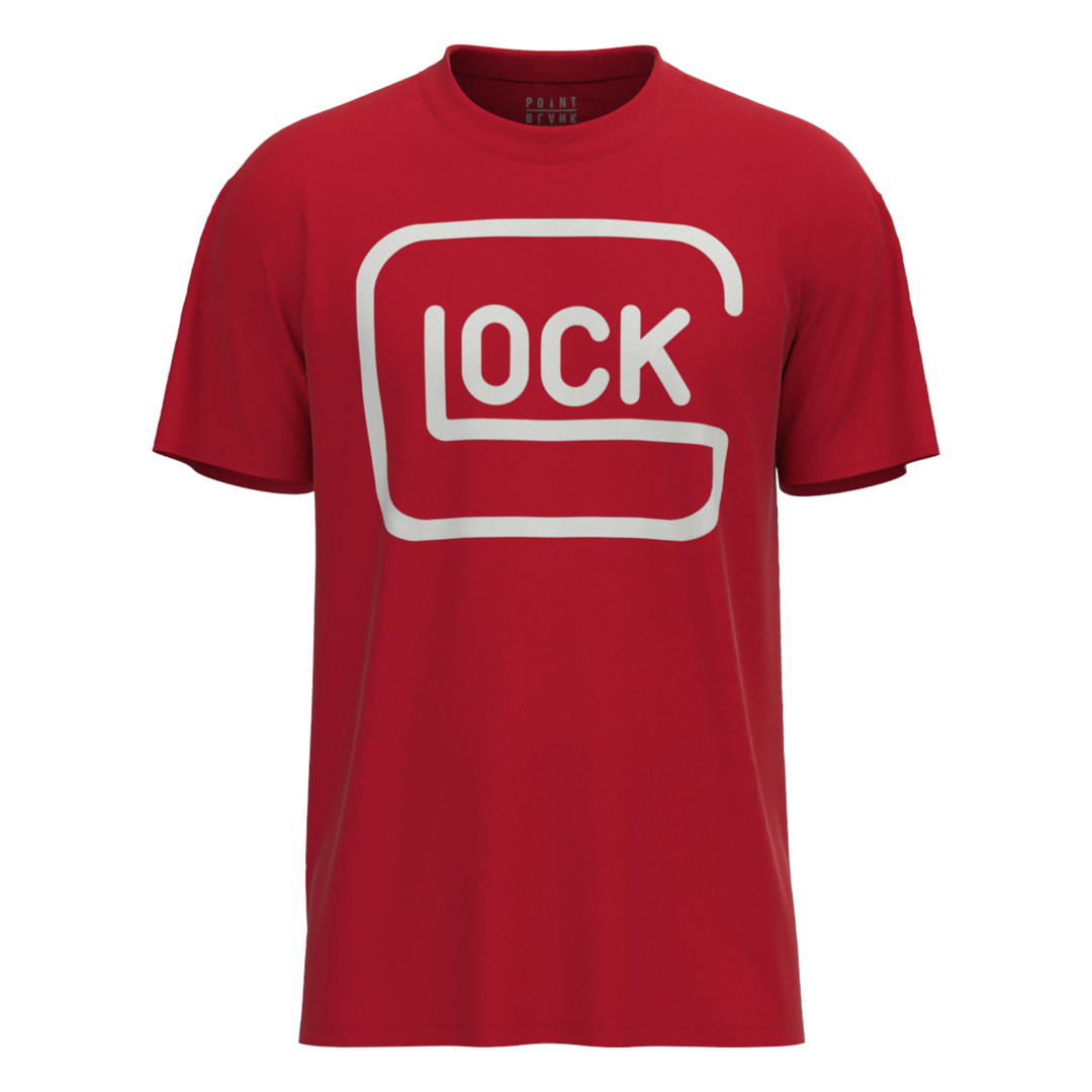 Point Blank Glock Trigger Tee Red
