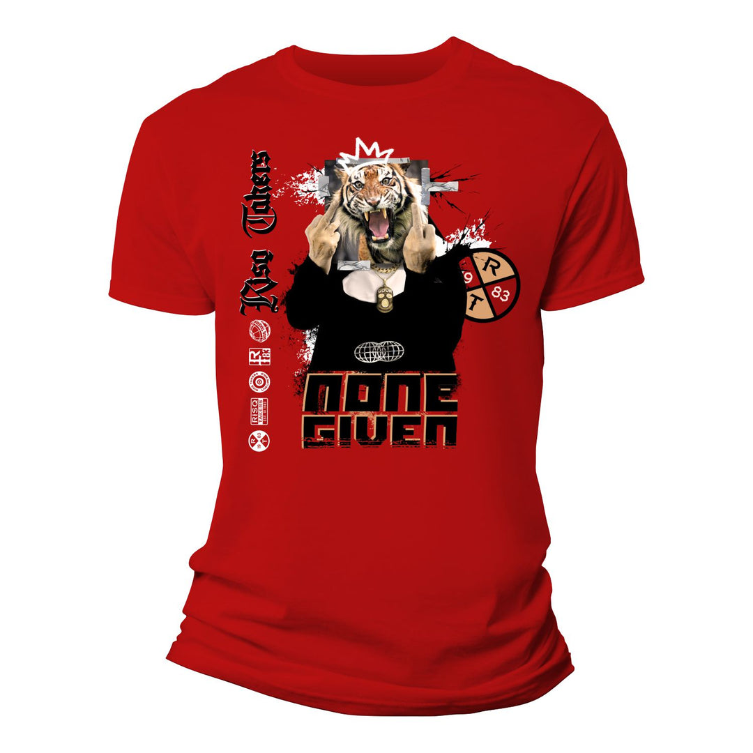 Risq Takers None Given T-Shirt Red