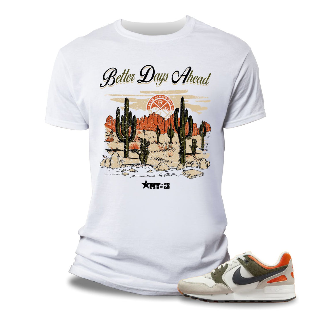 Risq Takers Better Days Ahead White Tee