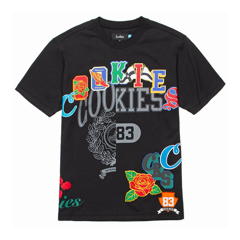 Cookies Cotton Jersey Knit Tee Black