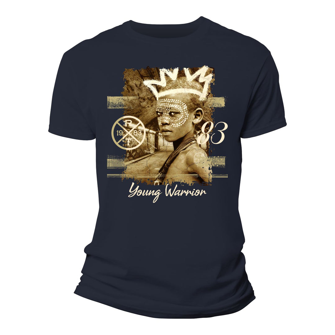 Risq Takers Young Warrior T-Shirt Navy