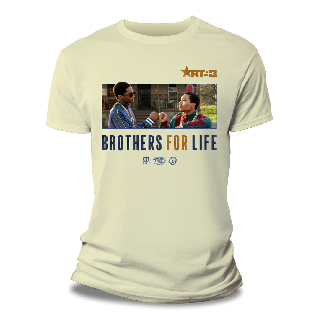 Risq Takers Brother For Life T-Shirt Cream