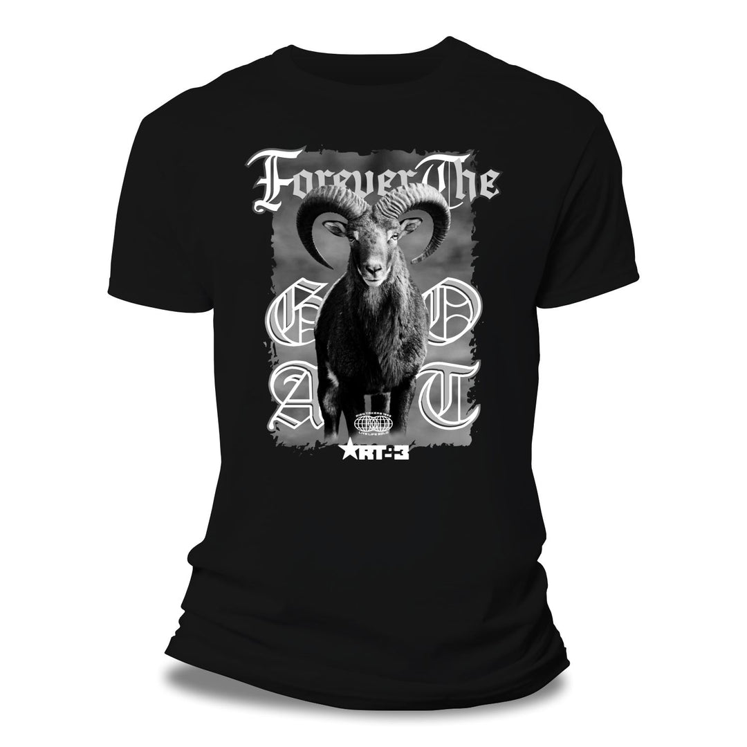 Risq Takers Forever The Goat Black T-Shirt