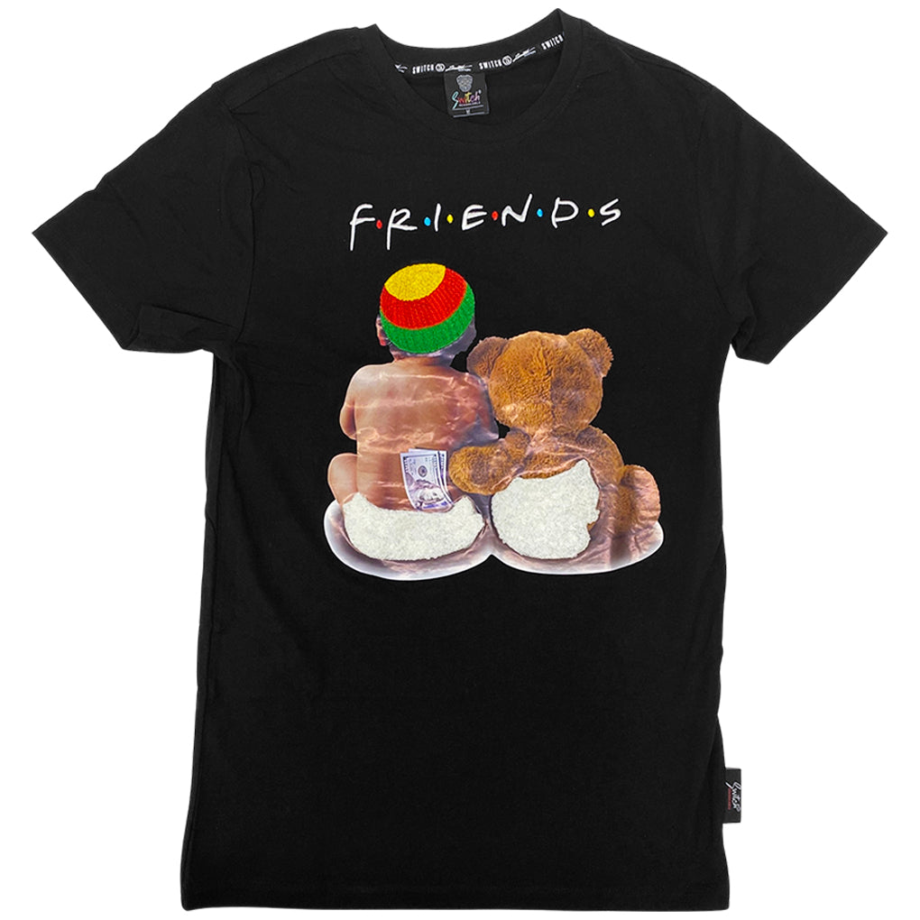 Switch Friends T-Shirt Black