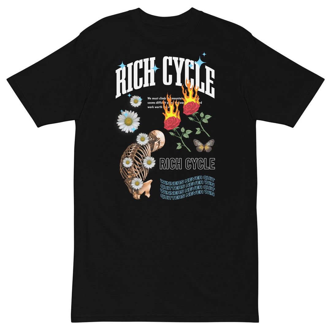 Rich Cycle Burn The System T-Shirt Black