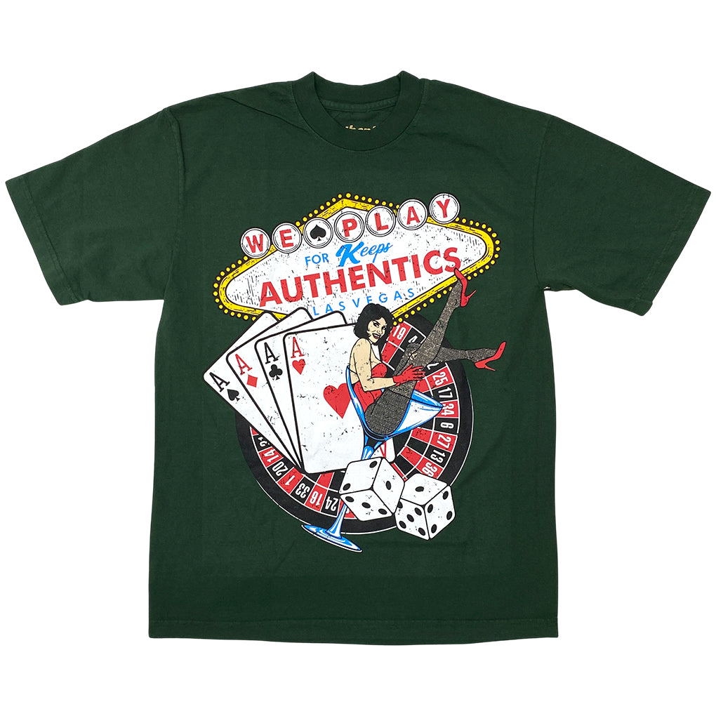 Authentics Aces Forest Green T-Shirt