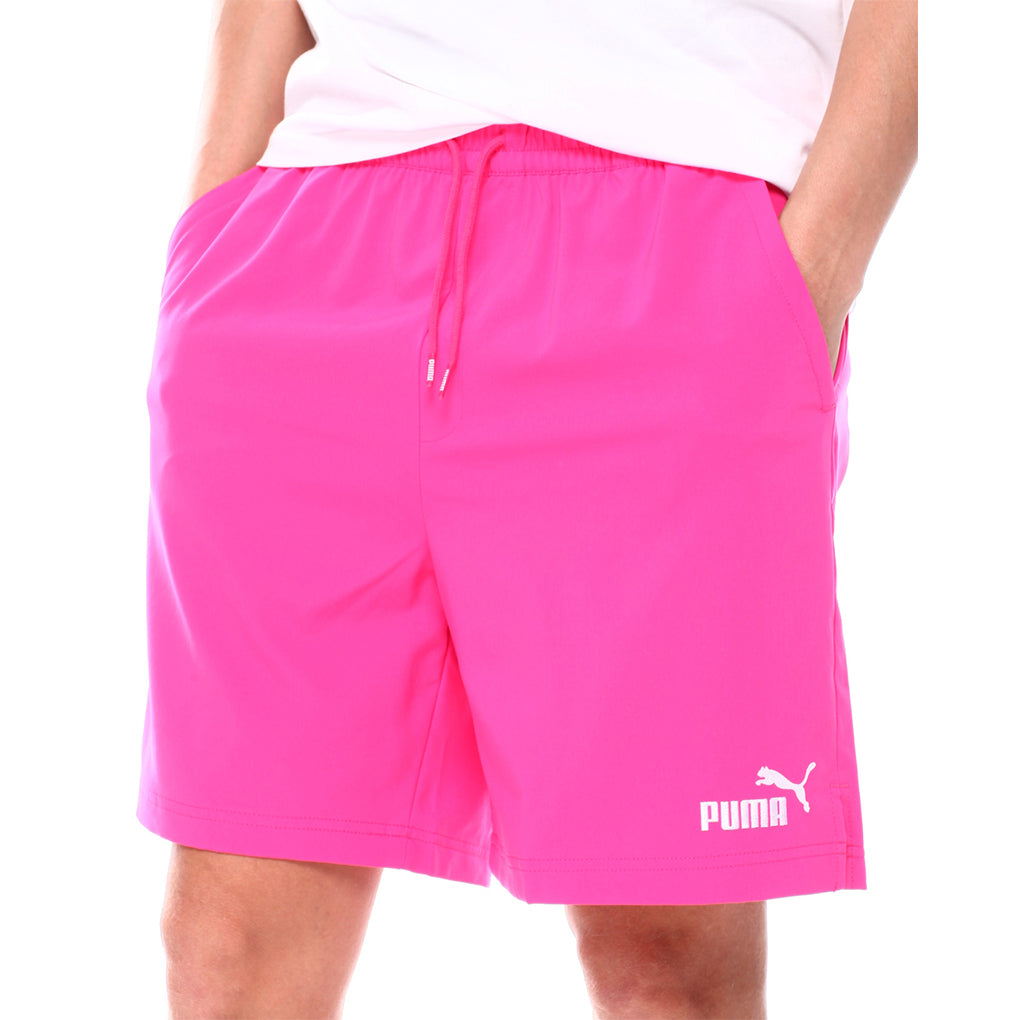 Puma ESS Embroidery Woven Shorts, Pink