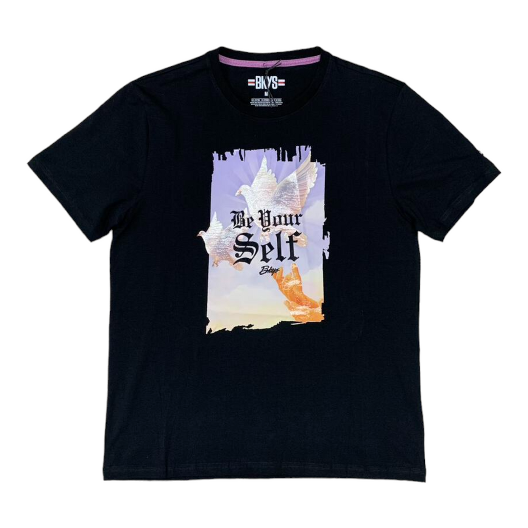 BKYS Be Yourself Tee Black
